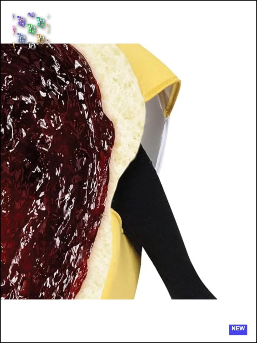 Peanut Butter Jelly Couple Costume Halloween Adult Foam Tunic